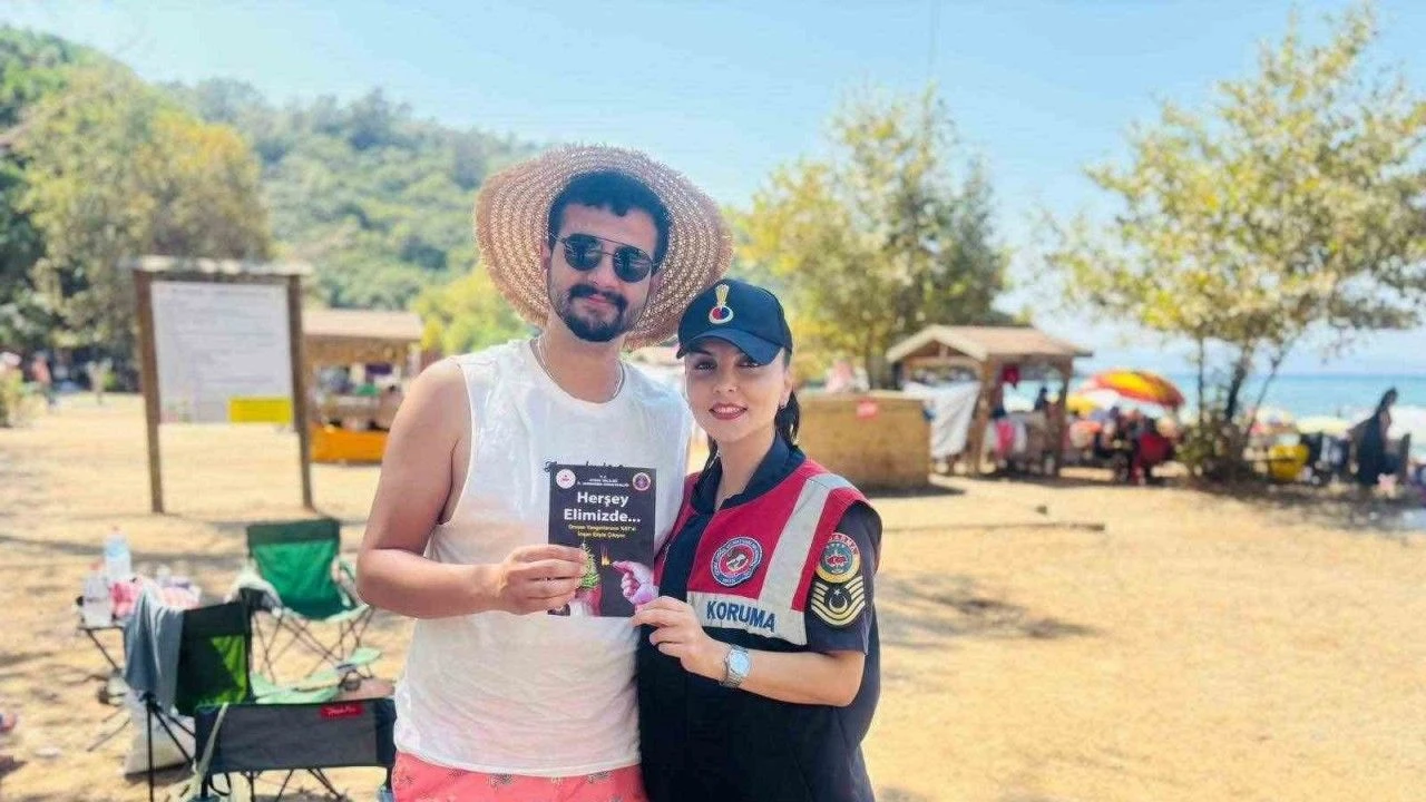 Orman yangınına karşı vatandaşlar bilgilendirildi!